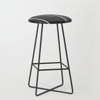 abstract line art face Stool Gallery Image 1