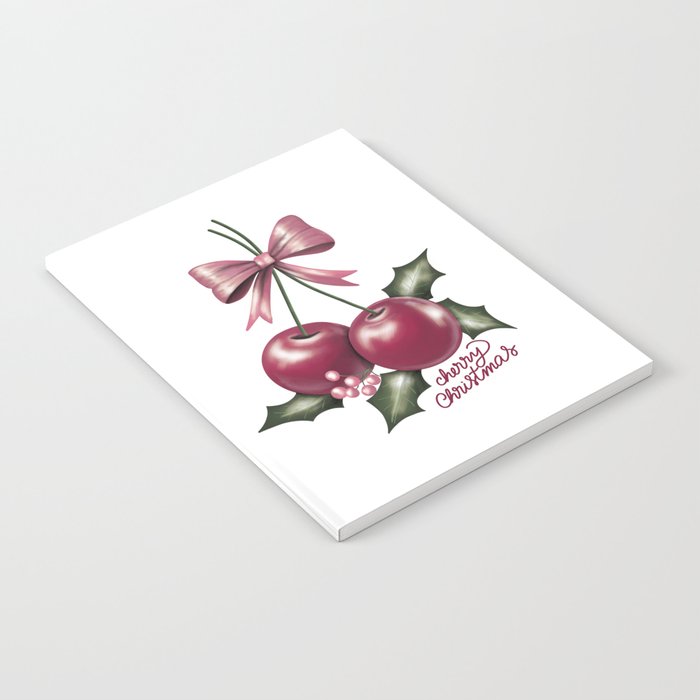Cherry Christmas Notebook Gallery Image 2