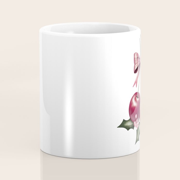 Cherry Christmas Coffee Mug Gallery Image 4