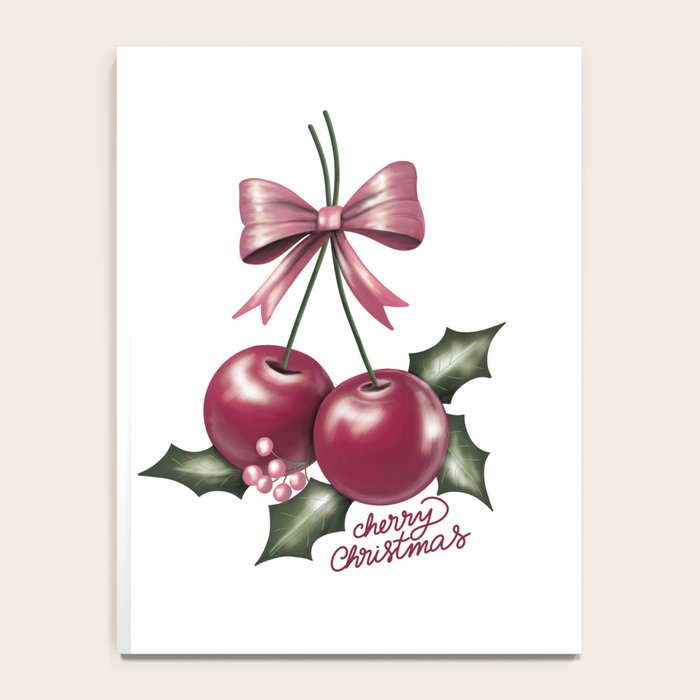 Cherry Christmas Notebook Gallery Image 4