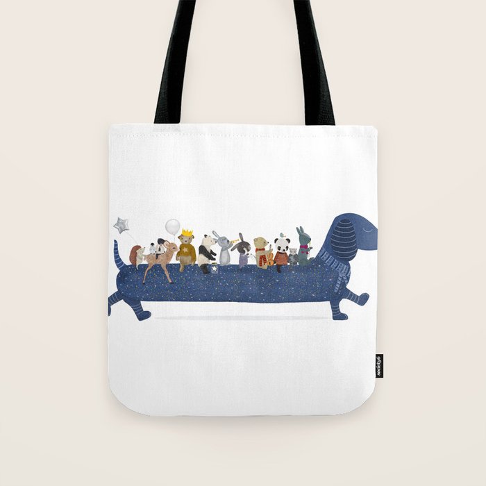 starlight chien Tote Bag Gallery Image 1