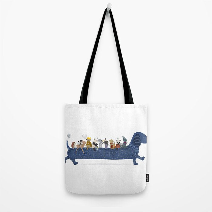 starlight chien Tote Bag Gallery Image 2