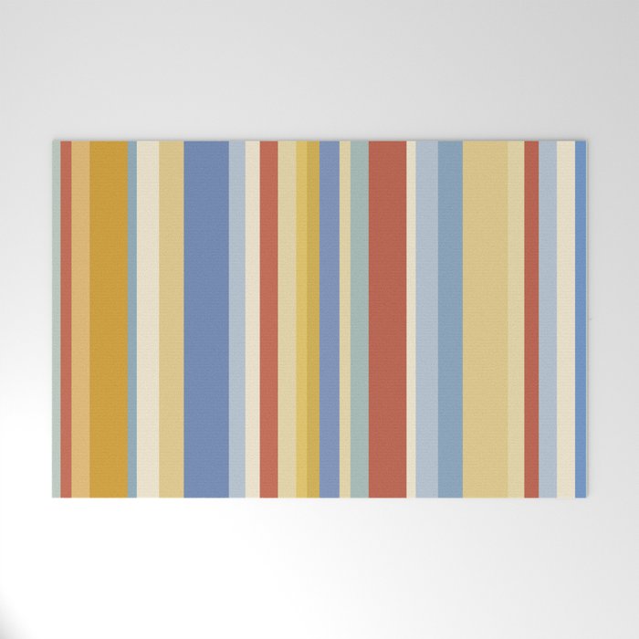 Classic Stripes VIII - 70s Summer Welcome Mat Gallery Image 1