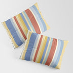 Classic Stripes VIII - 70s Summer Pillow Sham Gallery Image 3