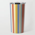 Classic Stripes VIII - 70s Summer Travel Mug Gallery Image 1