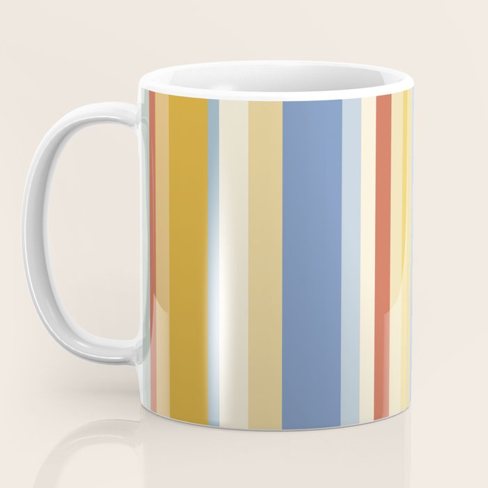Classic Stripes VIII - 70s Summer Coffee Mug Gallery Image 3