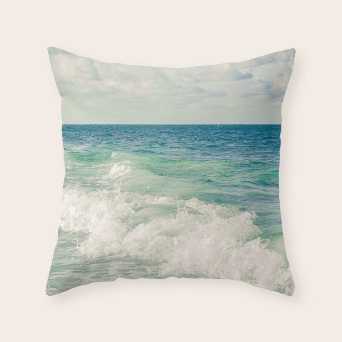 Tropical Beach Bliss Throw Pillow Gallery Image 6
