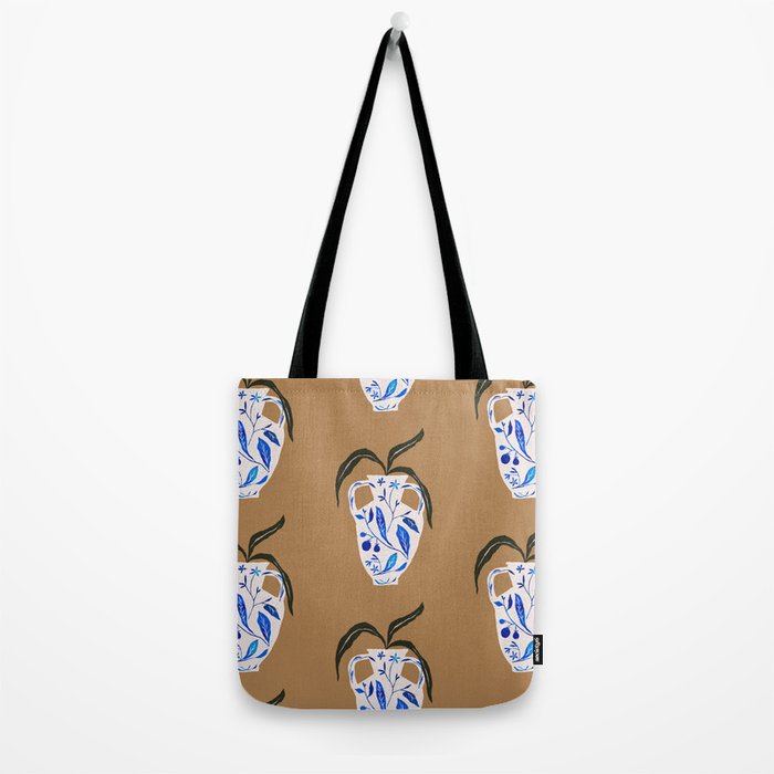 Dynasty Vase with Citrus & Blossoms Tote Bag Gallery Image 2