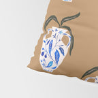 Dynasty Vase with Citrus & Blossoms Pillow Sham Gallery Image 4