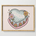 Aquarius Heart Cake Serving Tray Gallery Image 1