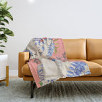 Blooming 27 Throw Blanket Gallery Image 1