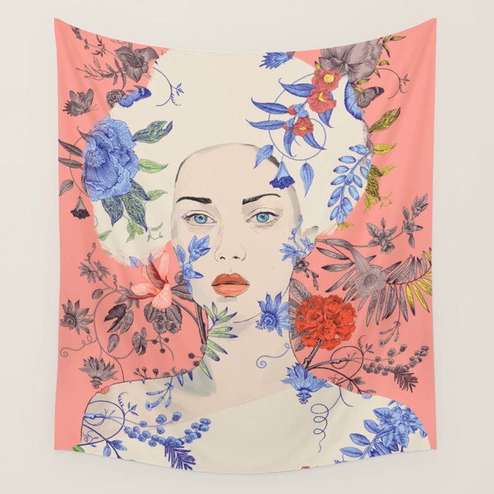 Blooming 27 Wall Tapestry Gallery Image 4