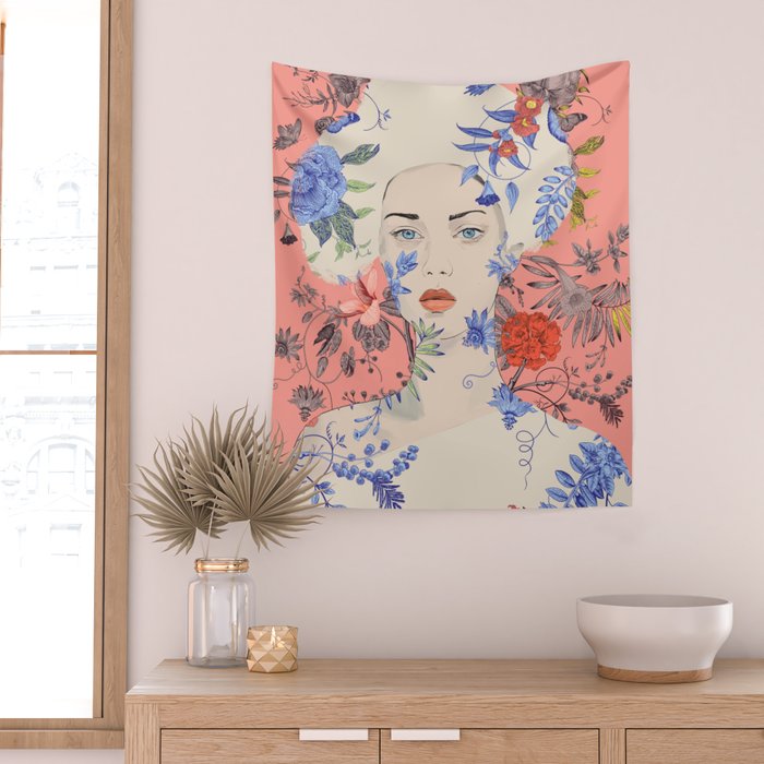 Blooming 27 Wall Tapestry Gallery Image 2