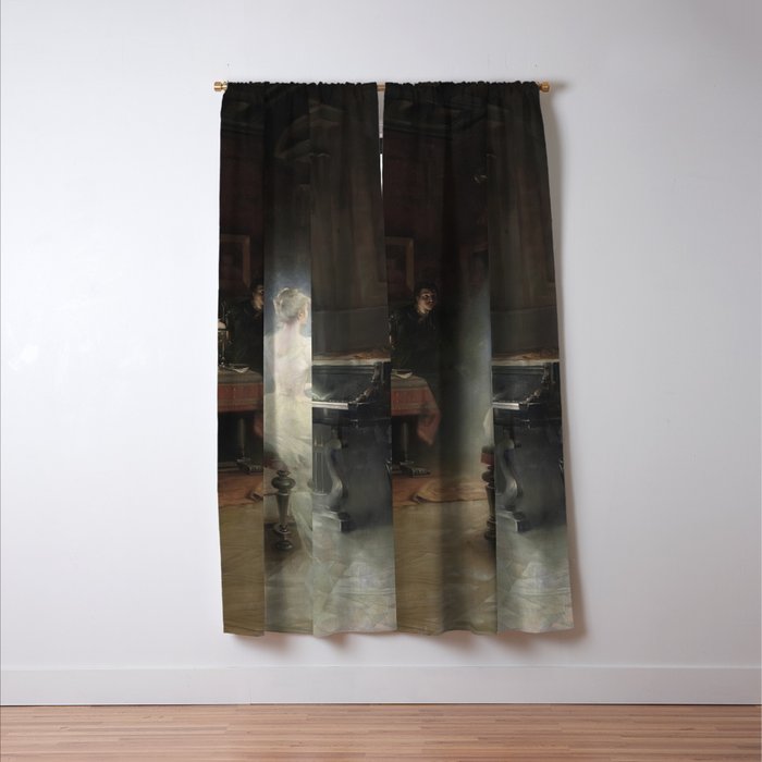 Spirit Painting 1885 George Roux Window Curtain Gallery Image 3