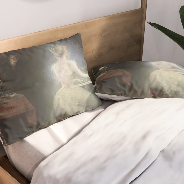 Spirit Painting 1885 George Roux Pillow Sham Gallery Image 2
