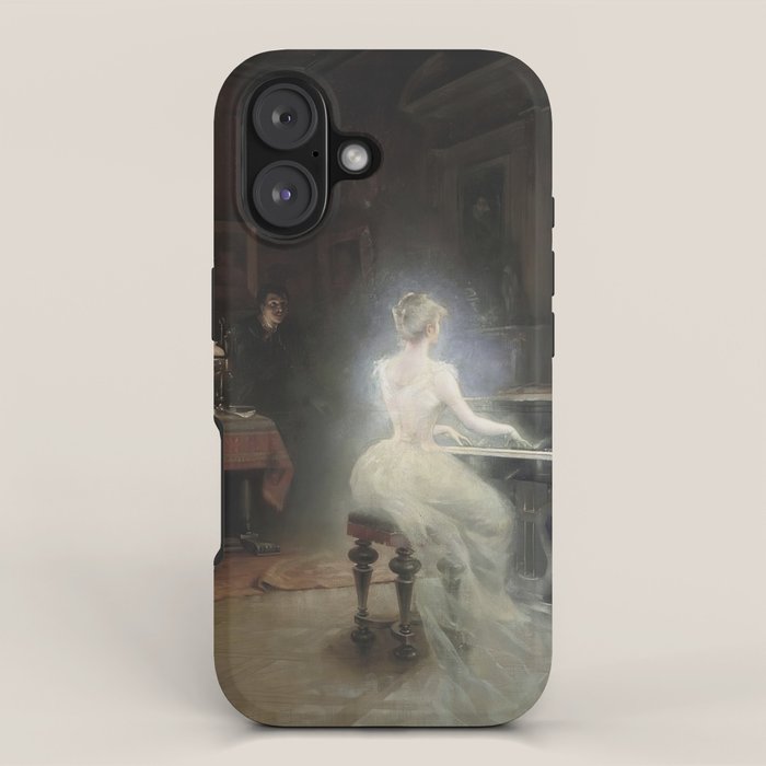 Spirit Painting 1885 George Roux iPhone Case Gallery Image 1