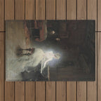 Spirit Painting 1885 George Roux Outdoor Rug Gallery Image 1