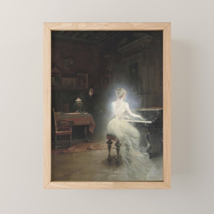 Spirit Painting 1885 George Roux Mini Art Print Gallery Image 1
