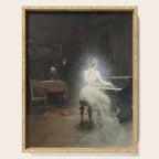 Spirit Painting 1885 George Roux Serving Tray Gallery Image 1