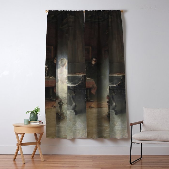 Spirit Painting 1885 George Roux Window Curtain Gallery Image 5