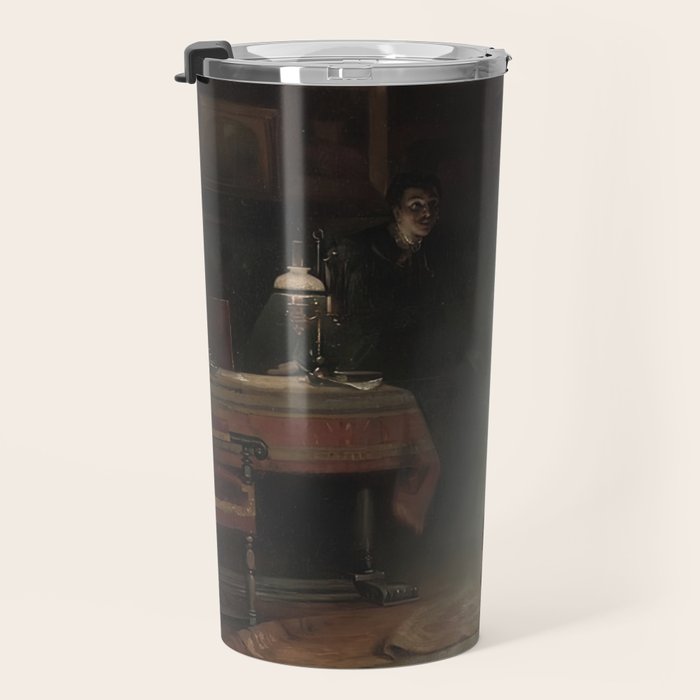 Spirit Painting 1885 George Roux Travel Mug Gallery Image 3
