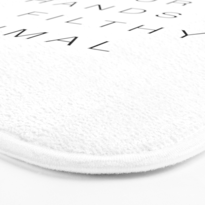 Wash your hands ya filthy animal Bath Mat Gallery Image 3