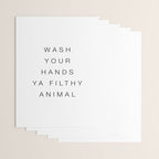 Wash your hands ya filthy animal Wrapping Paper Gallery Image 3