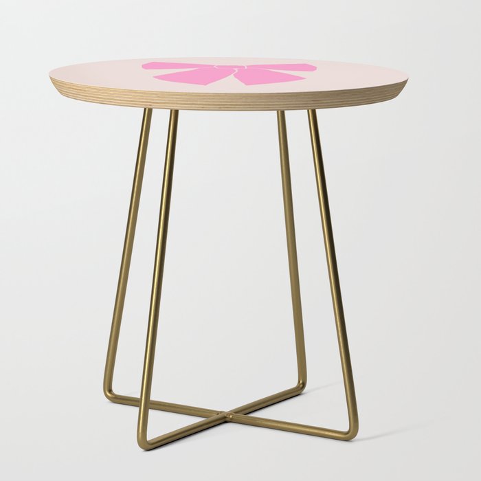 Pink Bow Side Table Gallery Image 1