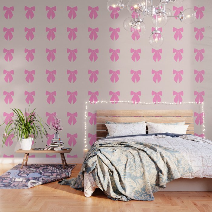 Pink Bow Wallpaper Gallery Image 1