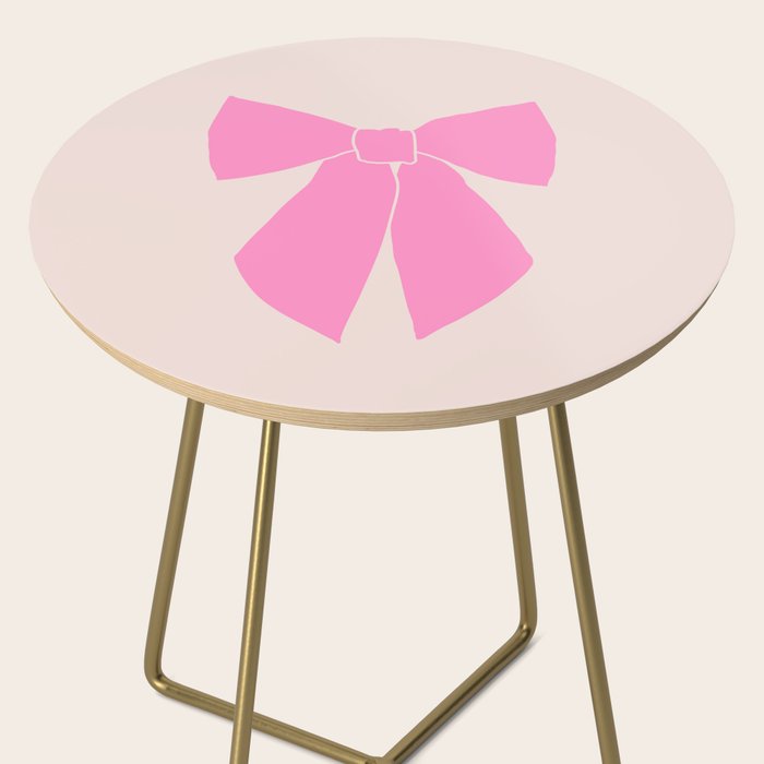 Pink Bow Side Table Gallery Image 2