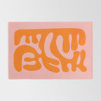 Tangerine & Sundown: Matisse Paper Cutouts 12 Rug Gallery Image 2