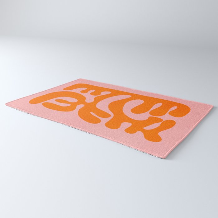 Tangerine & Sundown: Matisse Paper Cutouts 12 Rug Gallery Image 3