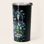 Black Goat Moon Garden Travel Mug Gallery Image 2