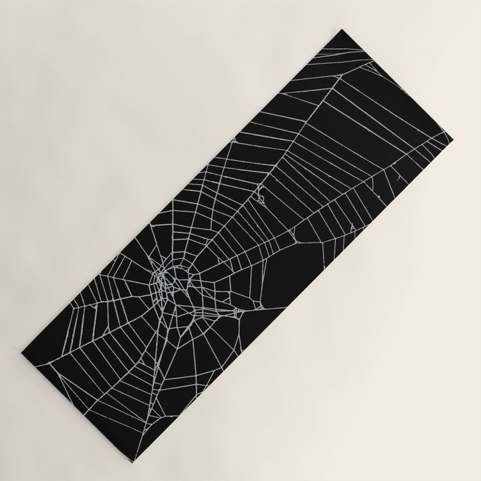 SpiderWeb Web Yoga Mat Gallery Image 1