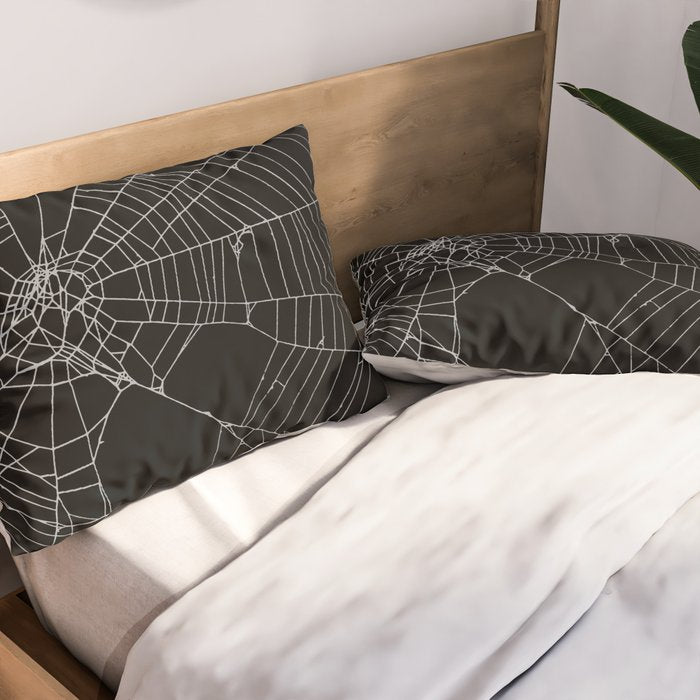 SpiderWeb Web Pillow Sham Gallery Image 2