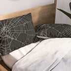 SpiderWeb Web Pillow Sham Gallery Image 2