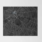 SpiderWeb Web Throw Blanket Gallery Image 2