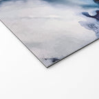 White Sand Blue Sea - Alcohol Ink Painting Welcome Mat Gallery Image 2