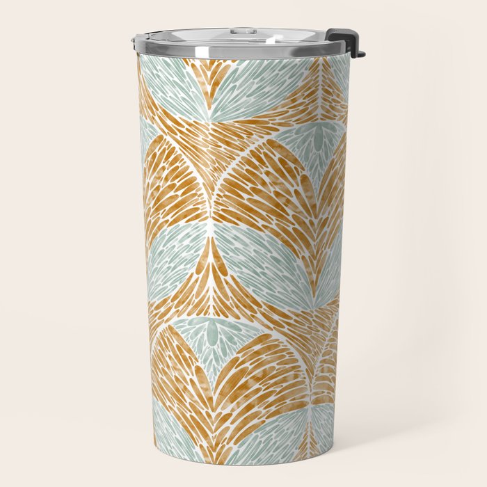 Rustic Follage Elegance Travel Mug Gallery Image 2