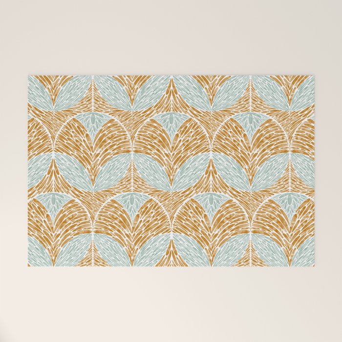 Rustic Follage Elegance Welcome Mat Gallery Image 1