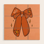 Leo Bow Wood Wall Art Gallery Image 1