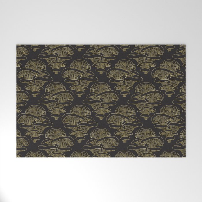 Gilded Oyster Mushroom Welcome Mat Gallery Image 1