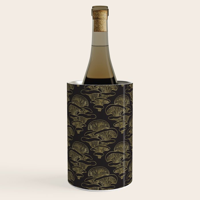 Gilded Oyster Mushroom Wine Chiller Gallery Image 1