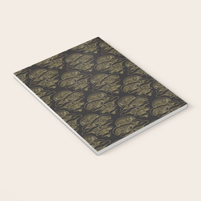 Gilded Oyster Mushroom Notebook Gallery Image 3