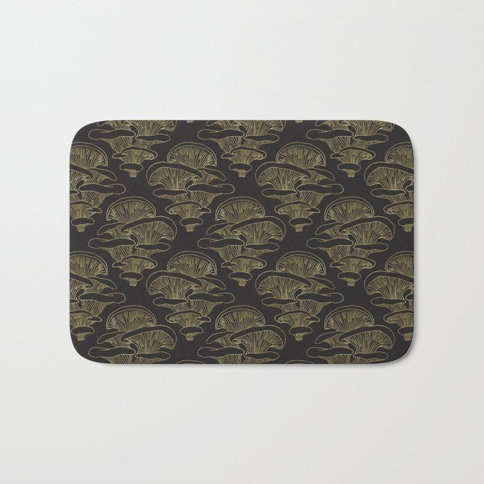 Gilded Oyster Mushroom Bath Mat Gallery Image 1