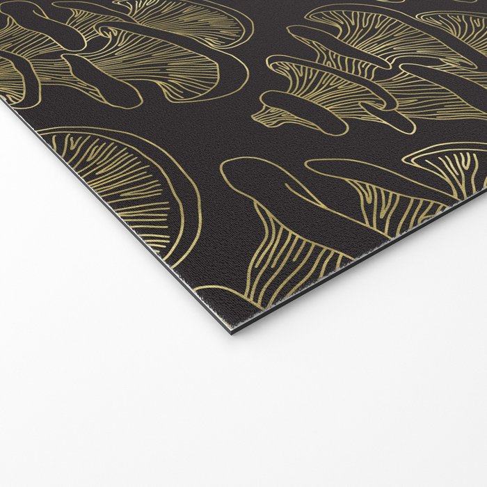 Gilded Oyster Mushroom Welcome Mat Gallery Image 2