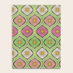 Groovy 70s Retro Mod Daisy Flowers Notebook Gallery Image 4