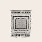 Black & White Symmetrical Pattern #2 Wall Hanging Gallery Image 1