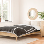 Abstract line art 22 Black And White Duvet Cover Gallery Image 2
