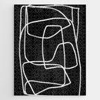 Abstract line art 22 Black And White Jigsaw Puzzle Gallery Image 1